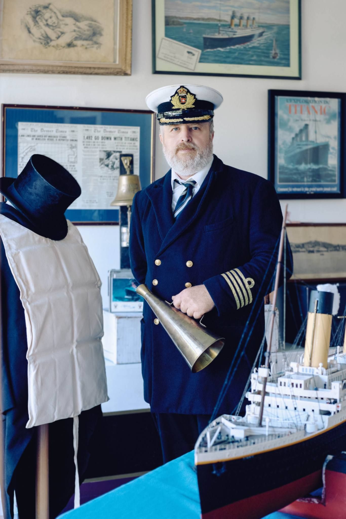 Portrait du capitaine