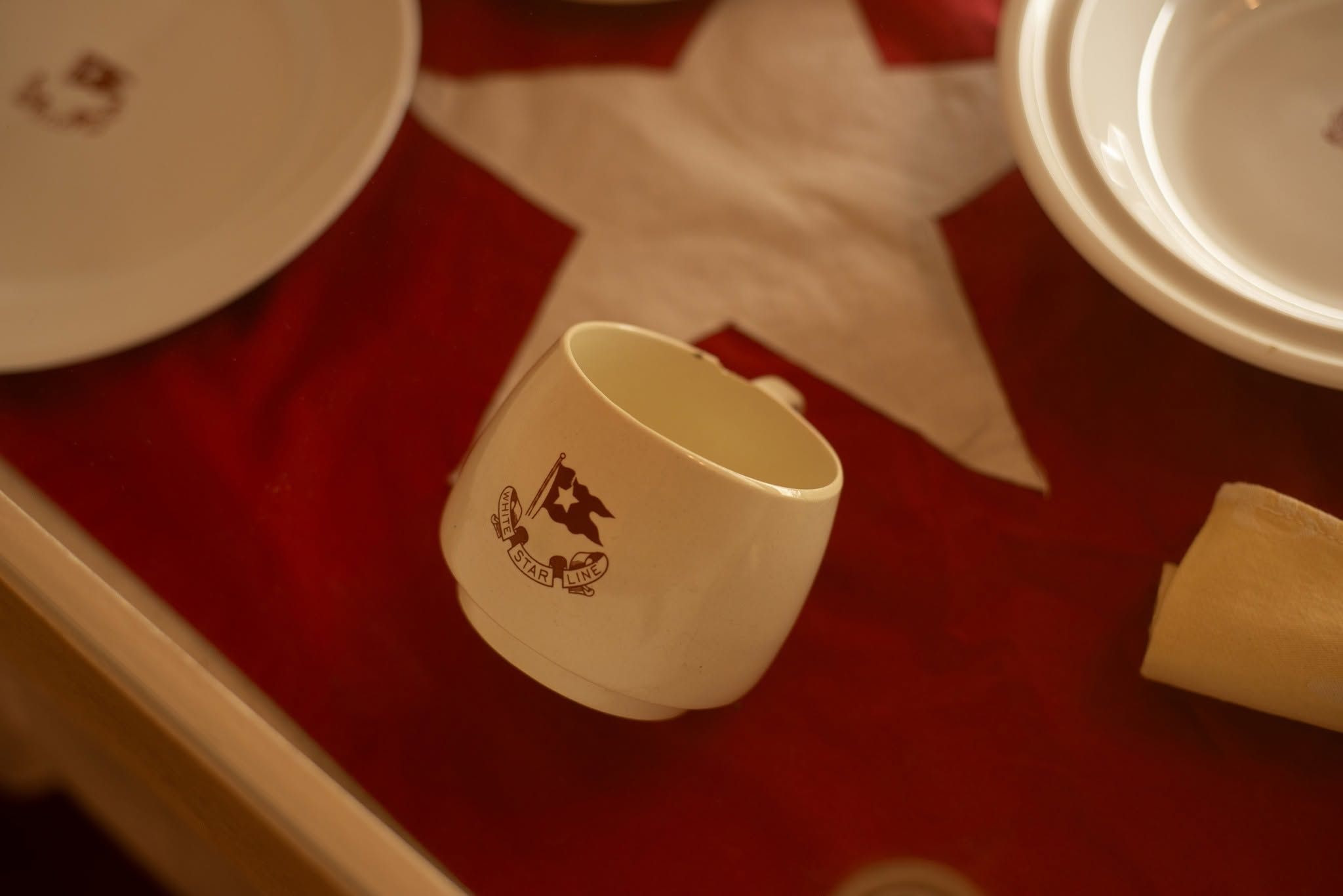 Vaisselle White Star Line