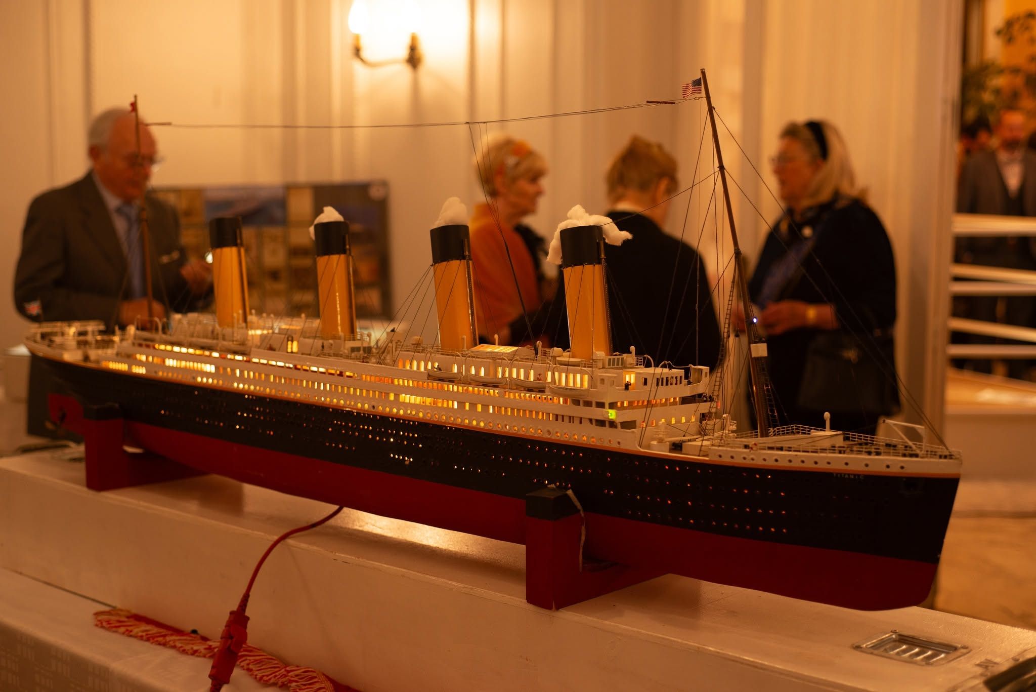 Maquette illuminée du Titanic